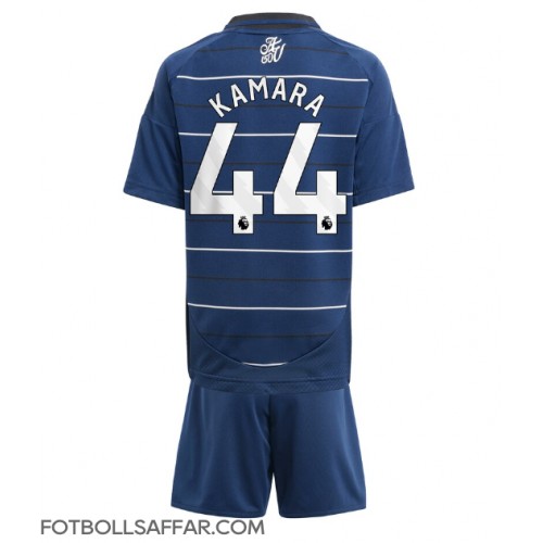 Aston Villa Boubacar Kamara #44 Tredje Dräkt Barn 2024-25 Kortärmad (+ Korta byxor)